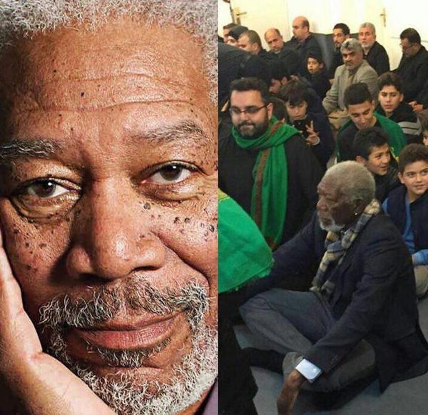 علت حضور مورگان فریمن در مراسم عزاداری ماه محرم در لندن