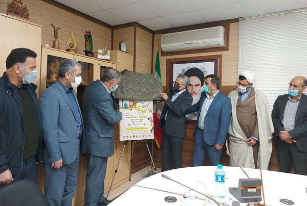 پوستر سومین جشنواره ملی نماز و معارف مهدوی در گلستان رونمائی شد