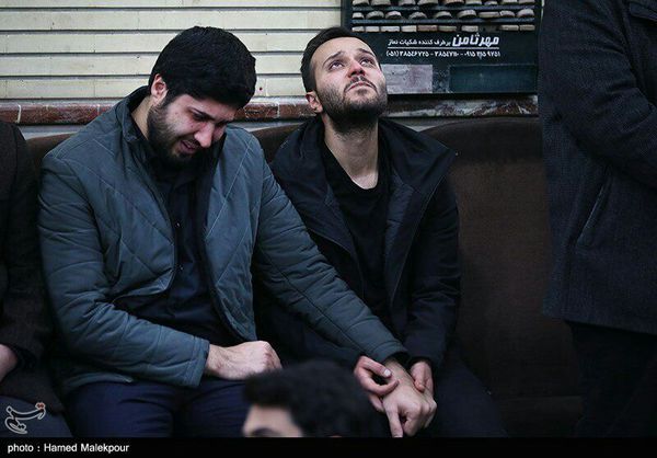 فرز‌ند شهید قاسم سلیمانی دقایقی پس از شهادت پدر + عکس