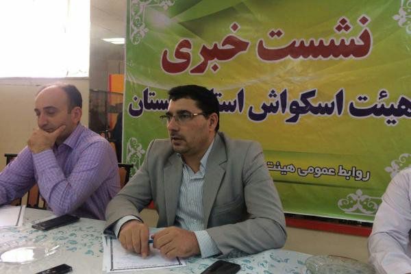 ۶ گلستانی به اردوی تیمهای ملی اسکواش دعوت شدند