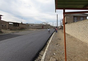 اجرای آسفالت معابر ۹۳ روستای استان گلستان