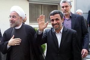 حربه حامیان دولت برای به دام انداختن اصولگرایان/ آیا احمدی نژاد را به نفع روحانی کنار می زنند؟