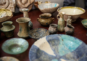 کشف اشیاء عتیقه ما قبل اسلام در قائم شهر 