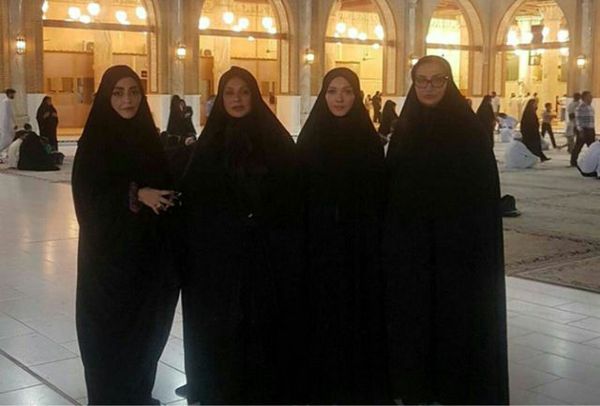 حضور بازیگران زن مشهور کشور در حرم امیرالمومنین + تصاویر