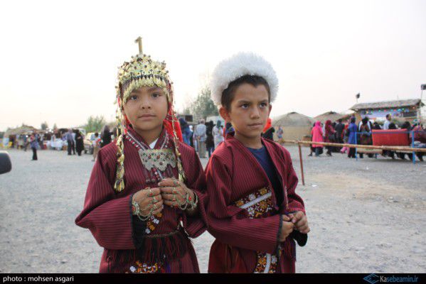 نهمین جشنواره بین المللی اقوام ایران زمین در گلستان آغاز بکار کرد+تصاویر
