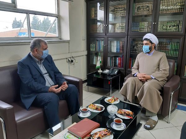 مدیر ستاد اقامه نماز استان گلستان با مدیرکل اوقاف و امور خیریه استان دیدار و گفتگو کرد
