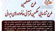 اجرای طرح حکمین قرآنی خانواده های ایرانی در راستای کاهش ناهنجاری ها و دعاوی حوزه خانواده 