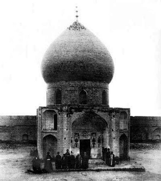 عکس/ قدیمی‌ترین تصویر از مرقد امام حسین(ع)