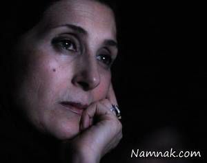 گریه های فاطمه معتمدآریا در مراسم عباس کیارستمی + عکس