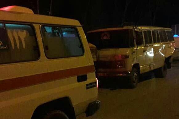 مصدوم شدن ۲۲ نفر بر اثر برخورد کامیون با مینی بوس در بندرگز