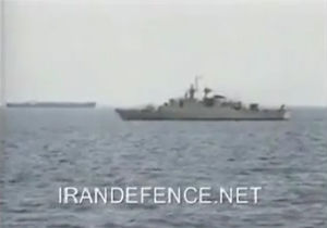 فیلم/ لحظه رویارویی ناوهای جنگی ایران و امریکا 