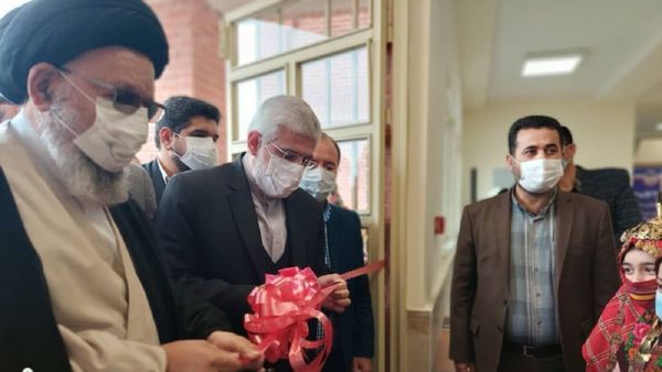 افتتاح مدرسه خیرساز در شهرستان ترکمن
