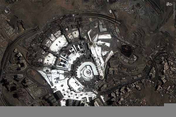 عکس/ نمایی از مکه که تا به حال ندیده اید 