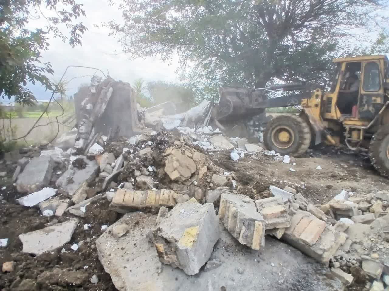 آزادسازی 12 هزار مترمربع زمین های کشاورزی شهرستان گرگان