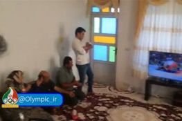 دانلود کلیپ لحظات پر هیجان در منزل حسن یزدانی