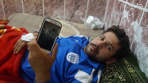 موبایل جان رزمنده عراقی را نجات داد+عکس