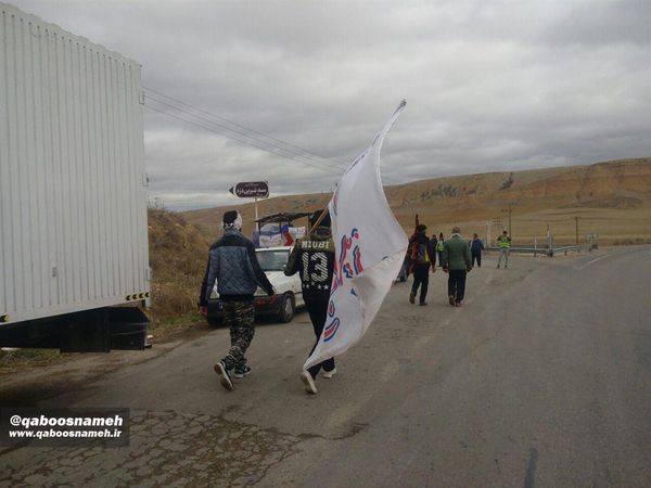 قدم قدم روی آسمان، تا امام مهربانی ها/تصاویر