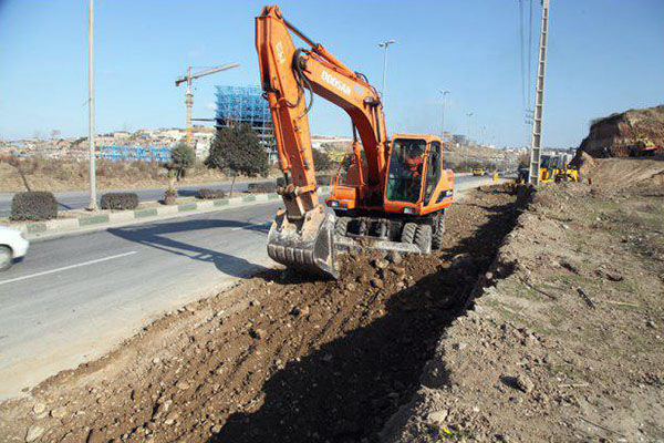 احداث پهلوگاه دربلوار شهید صیاد شیرازی در گرگان+تصاویر
