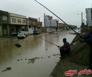 اعتراض به سبک ماهیگیری در گنبدکاووس+عکس