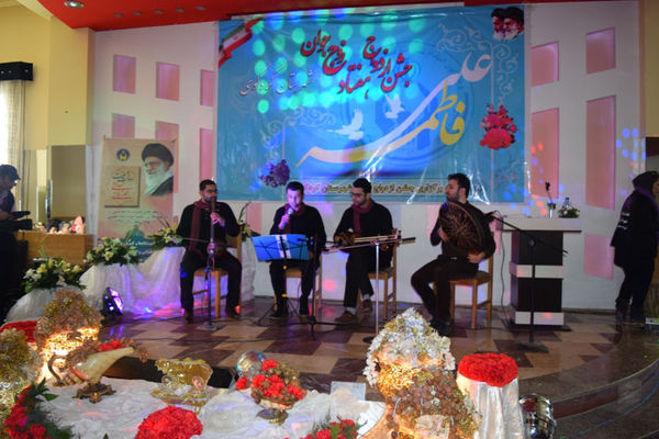 مراسم ازدواج آسان ۷۰ زوج جوان در کردکوی+تصاویر