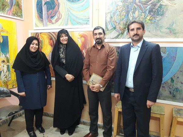 دیدار مدیر کل فرهنگ و ارشاد اسلامی گلستان با چهره مطرح هنری و پویانمایی استان