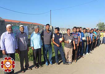 تصاویر/ استقبال پرشور آق قلایی ها از انتخابات در ساعات اولیه صبح