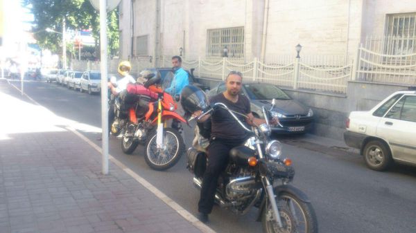 ایران گردان موتور سوار هم اکنون در گرگان