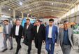 بازدید معاون وزیر صمت از واحد های تولیدی شهرک صنعتی سرخنکلاته