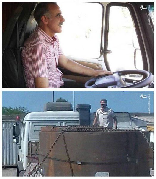 عکس/ مربی سابق تیم‌ملی فوتبال راننده کامیون شد