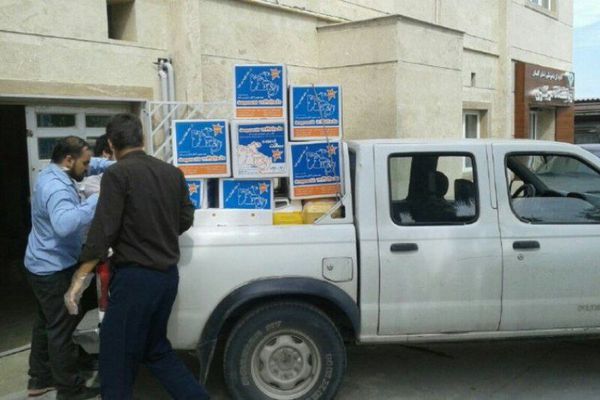 تحویل ۸۵۰ لیتر مواد ضدعفونیکننده توسط دامپزشکی گلستان به دانشگاه علوم پزشکی