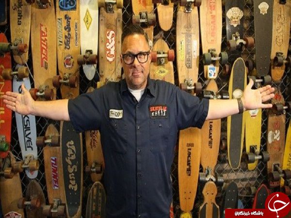 بزرگترین کلکسیون اسکیت برد دنیا 