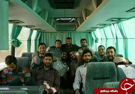 عکس دسته جمعی شهدای مازندرانی مدافع حرم
