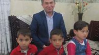 تصاویر/ دیدار فرماندار گمیشان با سه قلوهای شهرستان