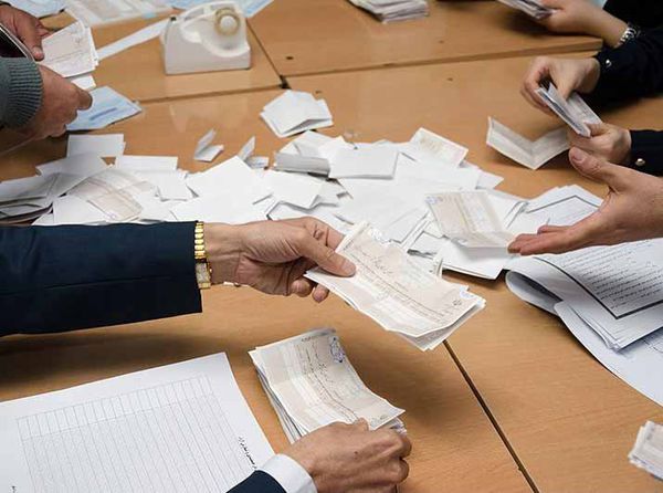 نتایج نهایی شمارش آرا در رشت
