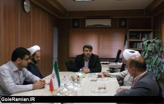 معارفه رئیس جدید اداره تبلیغات اسلامی شهرستان رامیان+عکس
