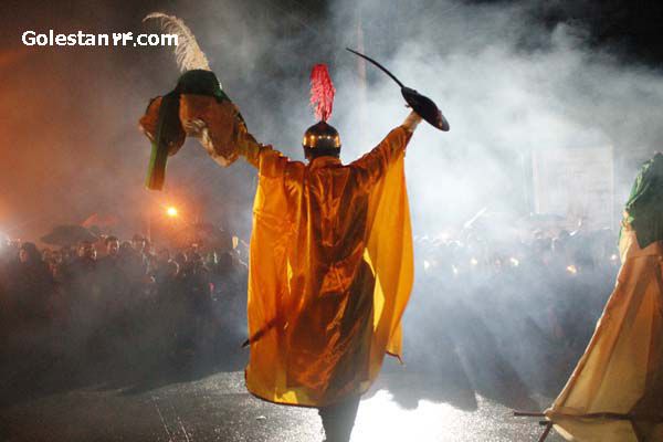 شام غریبان شهرستان کردکوی در زیر باران الهی( سری اول)