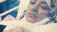 الهام چرخنده در بيمارستان +عکس