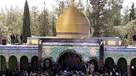 فیلم/ پیکر شهید بی سر «محسن حججی» در مزار خود آرام گرفت