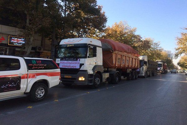 کمک‌های مردمی شبکه جوانان رضوی گلستان به مناطق زلزله زده غرب کشور ارسال شد