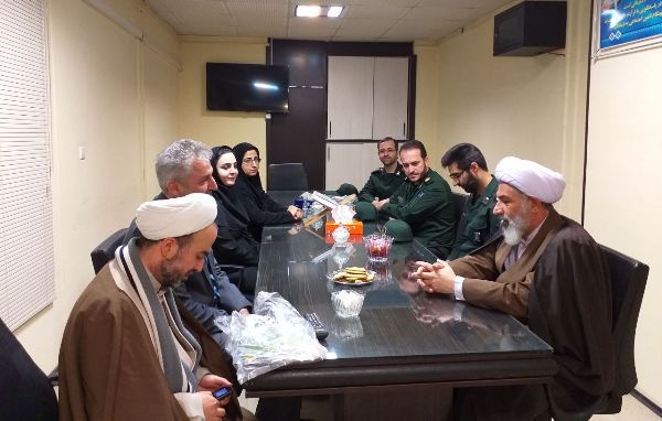 بازدید نماینده ولی فقیه سپاه پاسداران استان گلستان از پلی کلینیک تامین اجتماعی گرگان