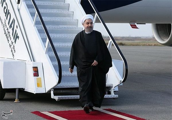 روحانی وارد تایلند شد...