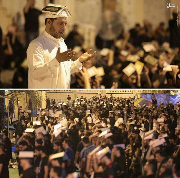 عکس/ شب قدر 23 رمضان کنار منزل شیخ عیسی