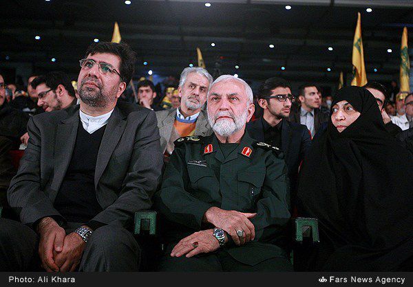 عکس/سردار شهید حسین همدانی در کنار غضنفر رکن آبادی