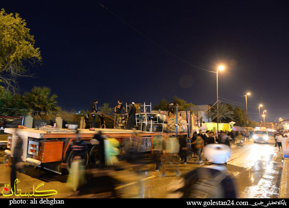 تصاویر برچیدن موکب های حسینی در عراق شماره 2