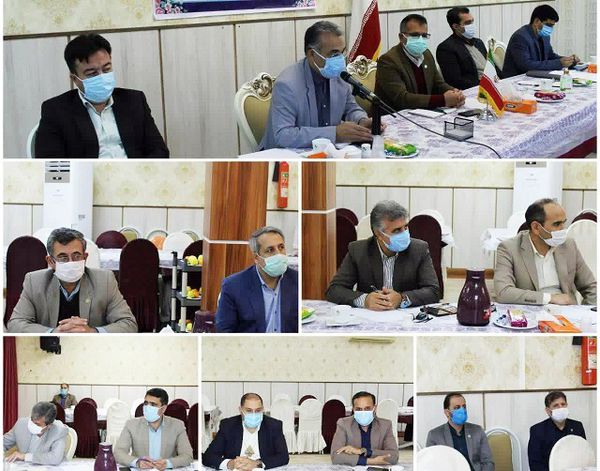 نشست مشترک روسای ادارات آموزش و پرورش و بنیاد مسکن شهرستانهای شرق استان