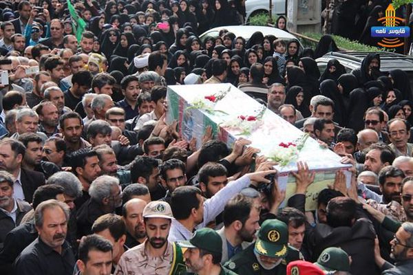 تصاویر/ تشییع پیکر هفتمین شهید مدافع حرم استان گلستان