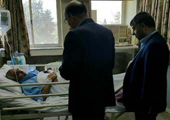 تصاویر/ عیادت اعضای شورای تامین بندرترکمن با بیماران بیمارستان امام