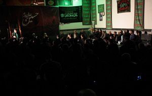 تاسوعای حسینی در مهدیه لیوان شرقی در غرب گلستان+عکس