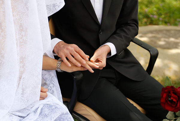 تصاویر/ عقدکنان یک اعدامی در زندان 