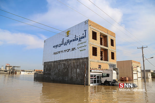 کاهش چشمگیر آب در آق قلا